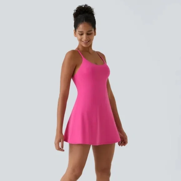 HALARA SoftlyZero Plush Backless Active Dress Size M - Picture 1 of 16